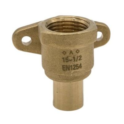 15 mm x 1/2'' MESSING BACKPLATE ADAPTER KAPILLARE