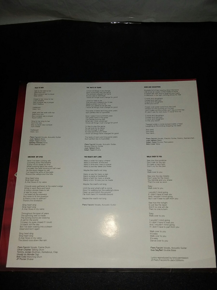 Tearing Sky by Faccini, Piers (Record, 2012) for sale online