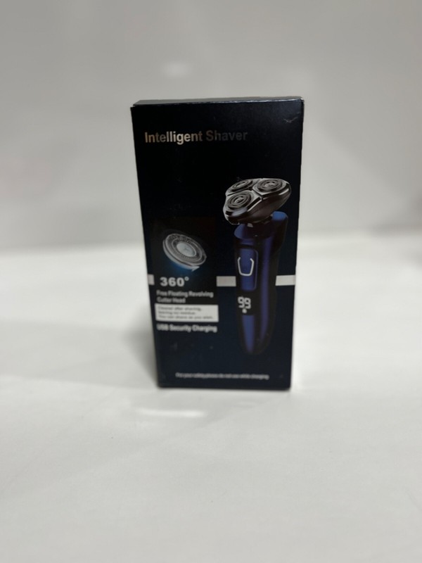 Intelligent electric shaver usb free floating revolving cutter head New