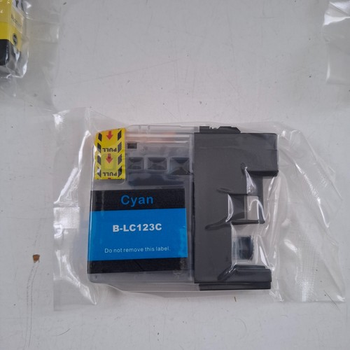 8 cartucce inchiostro compatibili con Brother DCP-J132W DCP-J152W DCP-J4110DW LC123 - Foto 3 di 4