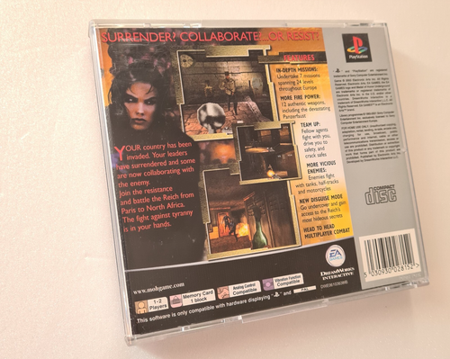 Medal of Honor Underground PS1 (Sony PlayStation 1, 2000) AUS PAL With Manual - Picture 4 of 7