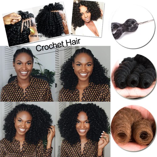 REAL Hair Jamaican Bounce Curlkalon Crochet Twist Pixie Braids Hair Extensions - Picture 11 of 18
