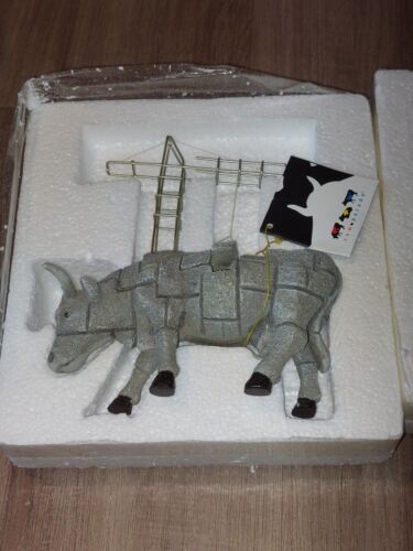 2003 Vintage Cows on Parade Ar-Cow- Tecture by Westland Figure Statue #7290