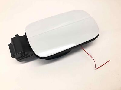 2017-23 Audi A4 S4 Allroad Fuel Tank Door Gas Flap Glacier White LS9R *scratched