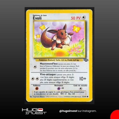 Pokemon Karte - Evoli 51/64 Jungle - Französisch DE