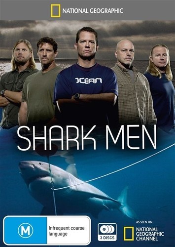 National Geographic - Shark Men (DVD, 2011, 3-Disc Set) New Region 4 - Picture 1 of 1