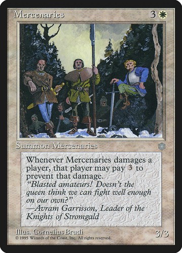 Mercenaries (044) Ice Age ICE MTG Magic