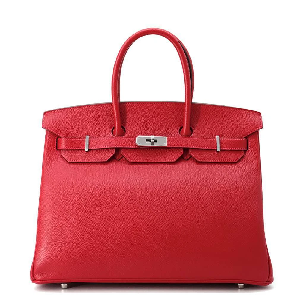 HERMÈS Casacca HERMES Birkin taglia 35 Epsom Rouge
