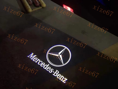 2x Luz LED Proyector Puerta Coche Sin Desvanecimiento Para MB Clase C W203 2001-2007 - Imagen 5 de 9