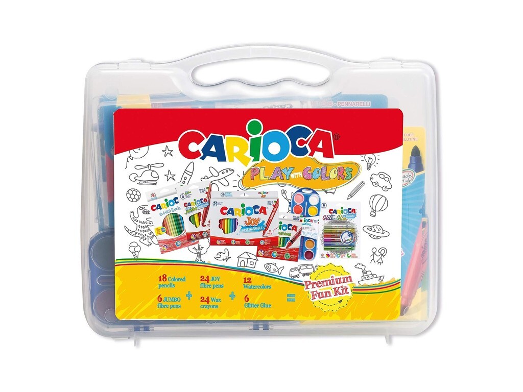 Valigetta Carioca Play with color 60pz.