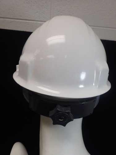 Hard Hat w/ Ratchet Headgear Adjustment APEX Safety Helmet ANSI Z89.1 Class ABC - Picture 5 of 12