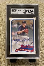 2024 Topps #89BA-BWA Brandon Walter Autographed SGC 9.5 Mint+