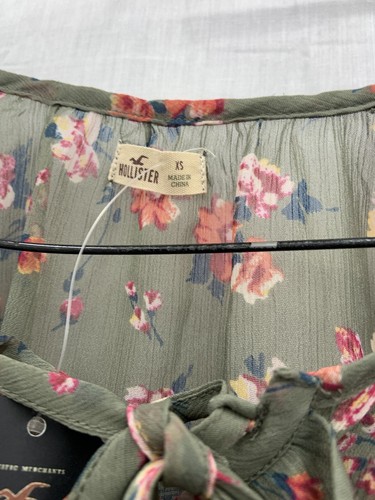 Women’s Hollister Floral Blouse X Small NWT RRP £27 - Picture 3 of 6