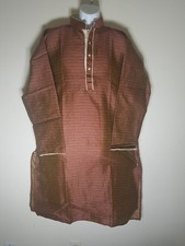 COMPARE 99.99 INDIAN Traditional WEAR KURTA /PAJAMA FOR Men Size 44",CHEST:50"