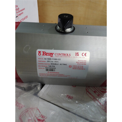 1pcs BRAY Valve Pneumatic Actuators 92-1600-11300-532