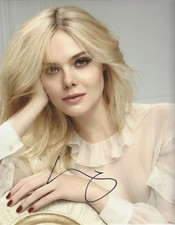 ELLE FANNING SIGNED 'THE BEGUILED' 8X10 PHOTO B w/COA ACTRESS NEON DEMON PROOF