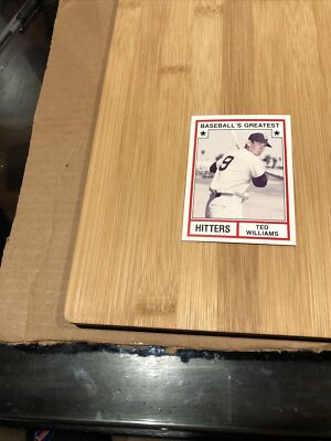 1982 TCMA Greatest Hitters Ted Williams Nm/Mt