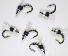 Top Secret Midge Mercury Chocolate Nymphs - Trout Fly Fishing Flies