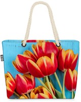 Void Tasche Rote Tulpen Sommer Blumen Tulpen Muttertag Sommer Wiese