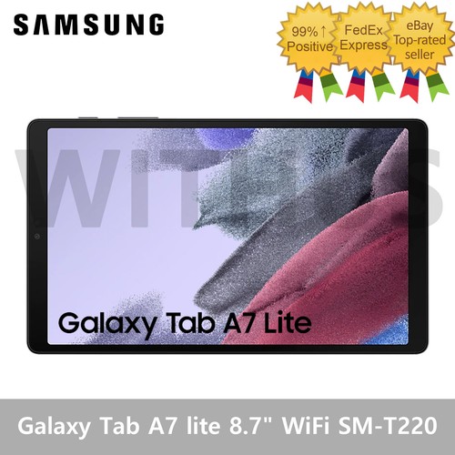 SAMSUNG Galaxy Tab A7 lite 8.7" Wifi Version 32GB 64GB SM-T220 - Tracking - Picture 1 of 7