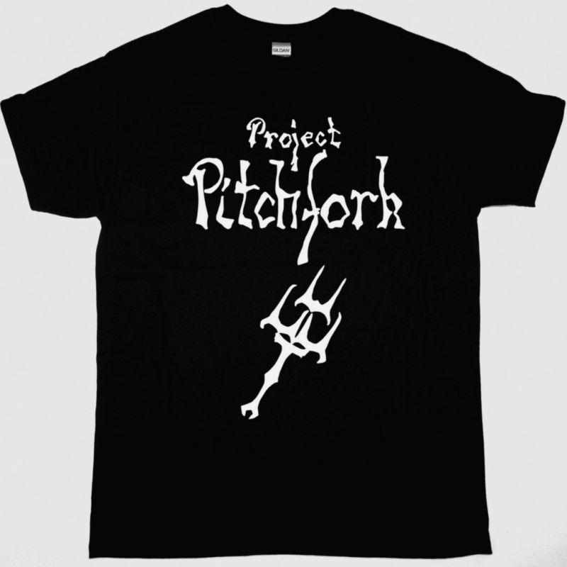 Project Pitchfork Logo New Black T-Shirt, Unisex T-Shirt - Best