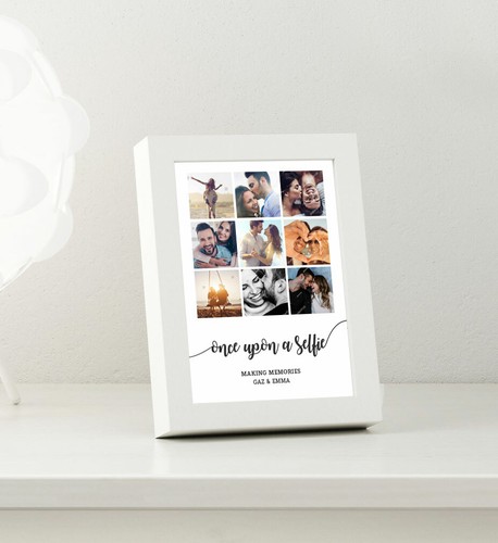 Personalised mummy mum birthday frame photo print message A5 white gift art 8x6 - Picture 7 of 10