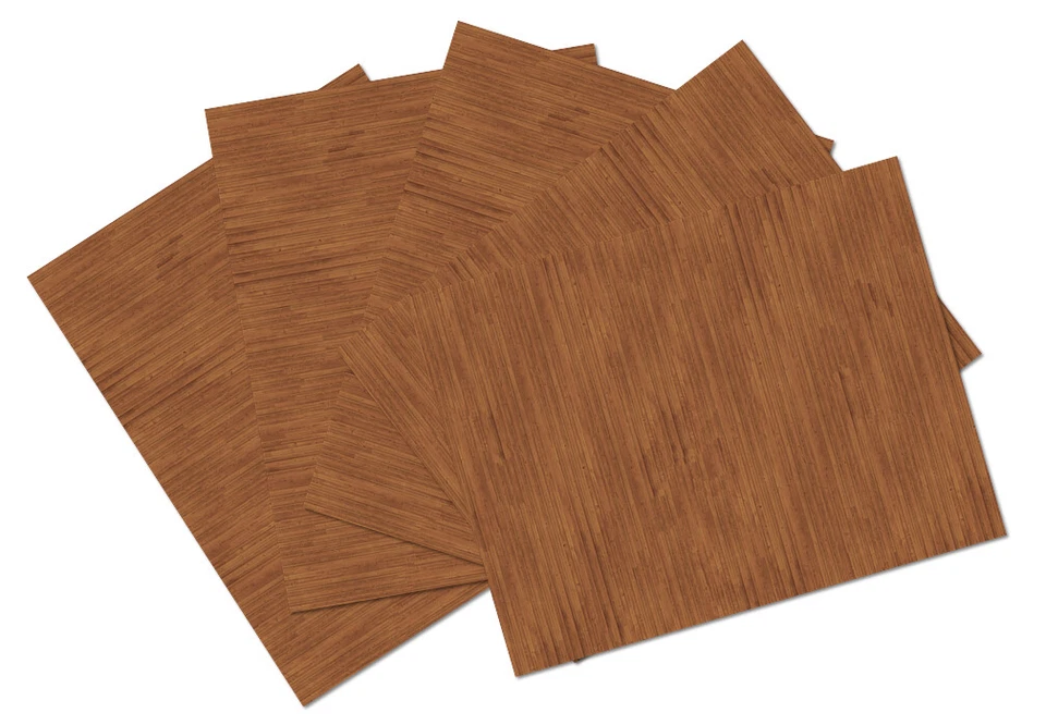 G Scale Wood Model Train Scenery Sheets –5 Seamless 8.5x11 - image 2 of 3