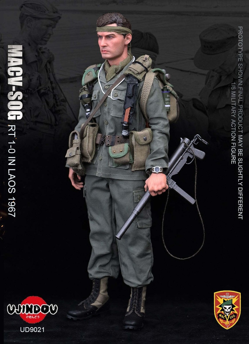 ミリタリー 1/6 MACV-SOG MACV-SOG Recon Team in Laos 1967 - Military Warfare Series