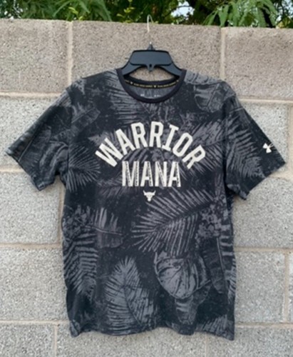 T-shirt uomo Under Armour Warrior Mana grande floreale manica corta progetto rock - Foto 1 di 8