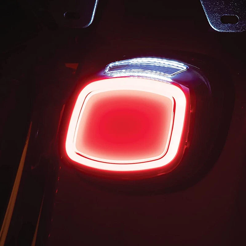 Smoked Rear LED Brake Light Stop Tail fits for Harley Touring Road Street Glide — 第 4/4 张图片