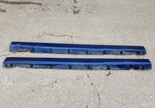 JAGUAR S TYPE R 4.2 V8 SUPERCHARGED PRE FACELIFT 2003 BLUE SIDE SKIRTS X 2