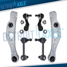 Front Lower Forward Control Arms & Sway Bar Links for 2005 2006 Infiniti G35 AWD
