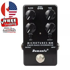 Demonfx MICROTUBES B3K V2 Bass Effect Overdrive Pedal US SHIP CA