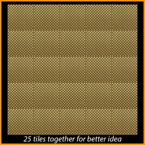 Lote de 25 piezas de azulejos de techo de PVC de latón antiguo con aspecto de estaño 3D D1276 - Imagen 2 de 2