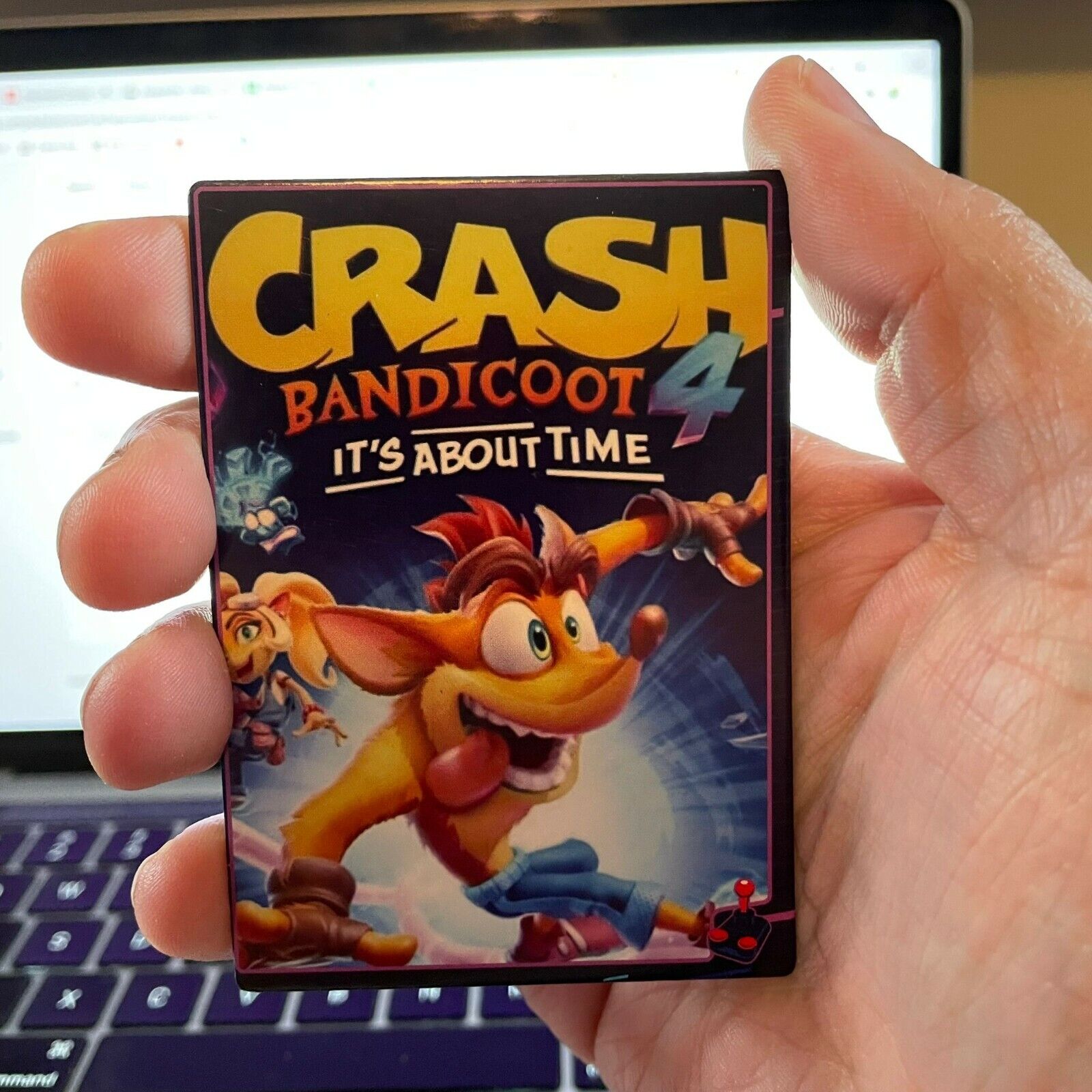 Crash Bandicoot 4 - It's About Time - Video Game Cover Trading Card (new)