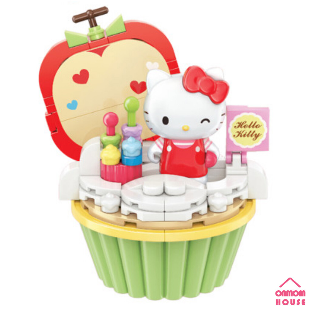 Sanrio 6 Type Block Cup Cake Toy Kitty Cinnamoroll Kuromi My