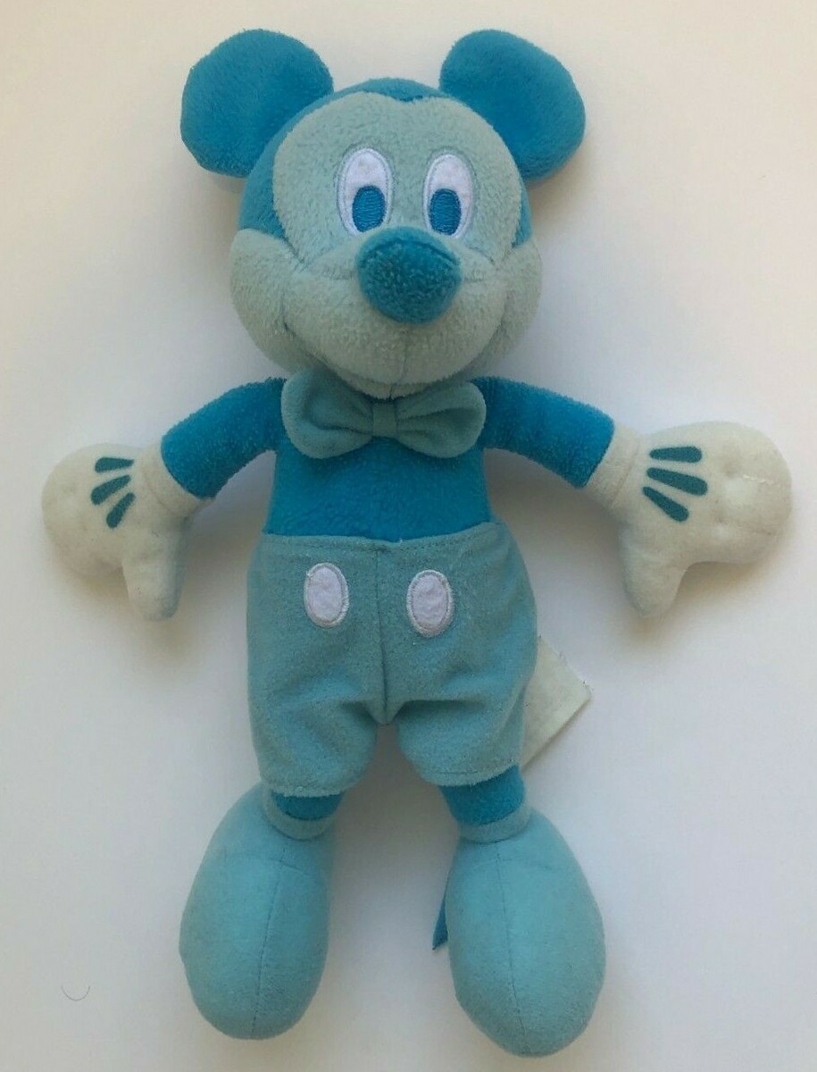 Blue Mickey Mouse Vintage Plush 11