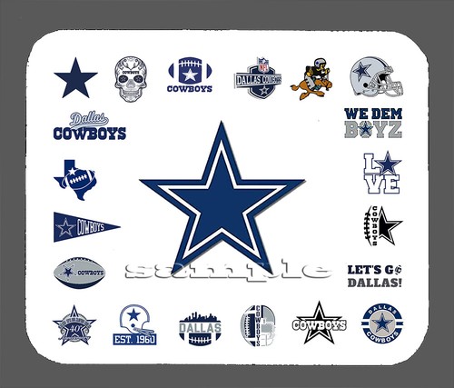 Dallas Cowboys Logo Art Mouse Pad Item#381