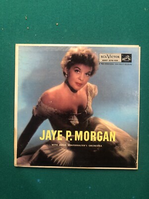 RARE Jaye P Morgan 2 45 Rpm Gatefold Record Set Dated 1956 | eBay