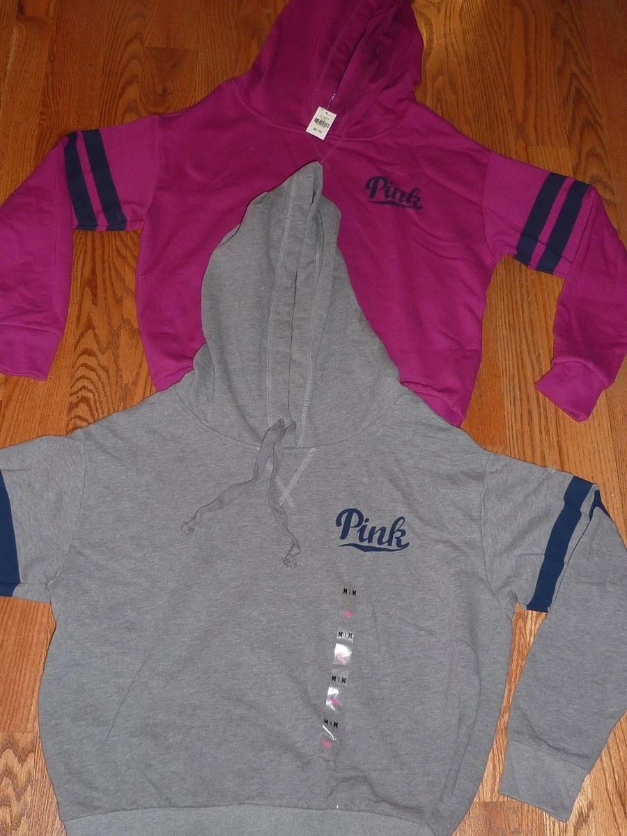 Sweat à Capuche Victoria's Secret – Femme, Taille M, Rouge Et Noir (Pullover, Bon état)
