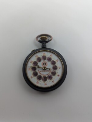 Cadran Pour Montre Gousset - Pièce D'horlogerie Ancienne, Vendu à L'unité (Très Bon état)