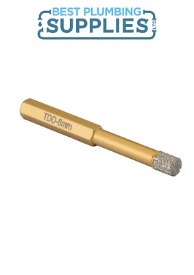 OX Spectrum Trade Dry Diamant Fliesenbohrkrone 8 mm