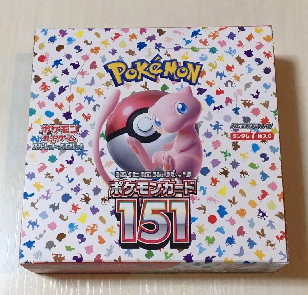 Pokemon Cards - Scarlet & Violet Pokemon Card 151 sv2a Booster ...