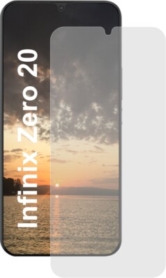 3x kristallklare Schutzfolie für Infinix Zero 20 - antibakteriell Premium Displa