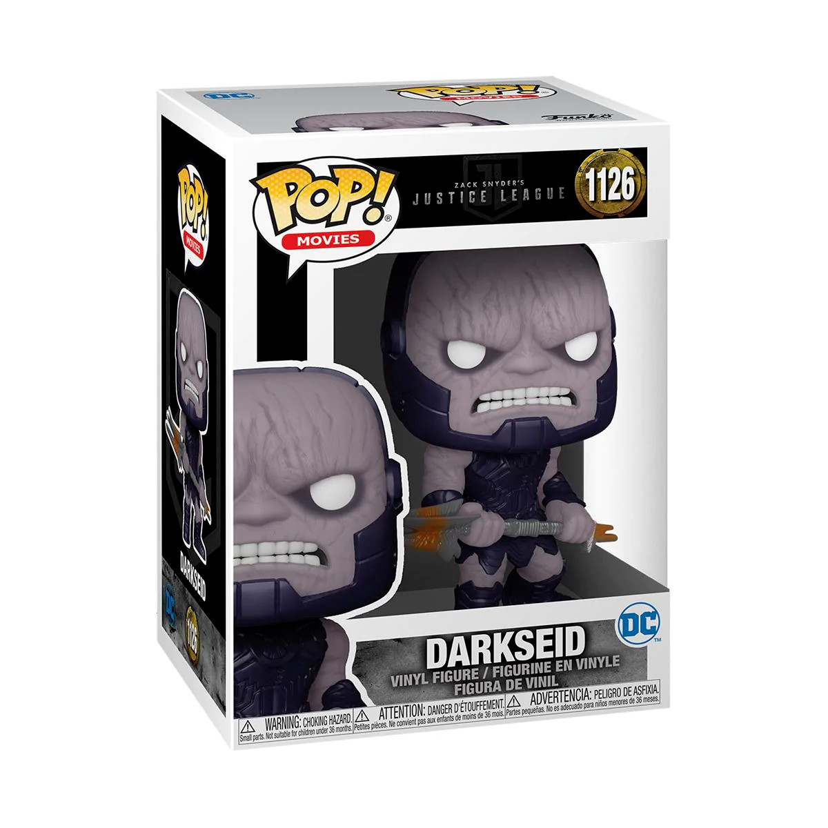 Funko Pop! Heroes: Dc Zack Snyders Liga De La Justicia Darkseid #1126 - Totalmente Nuevo