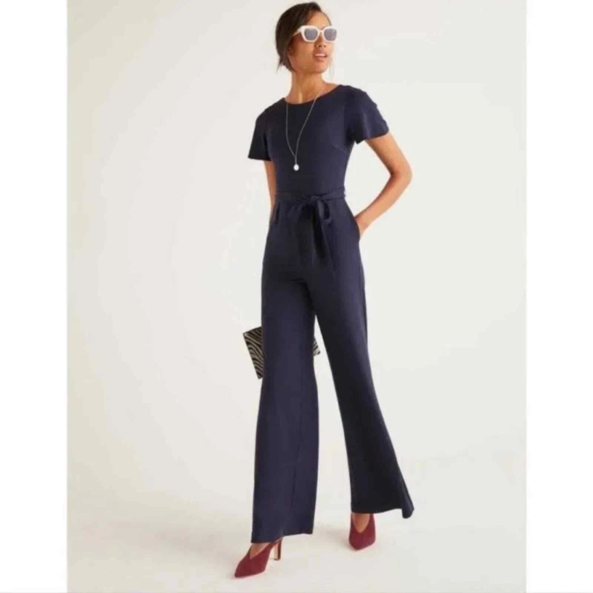 Boden camille sales ponte jumpsuit
