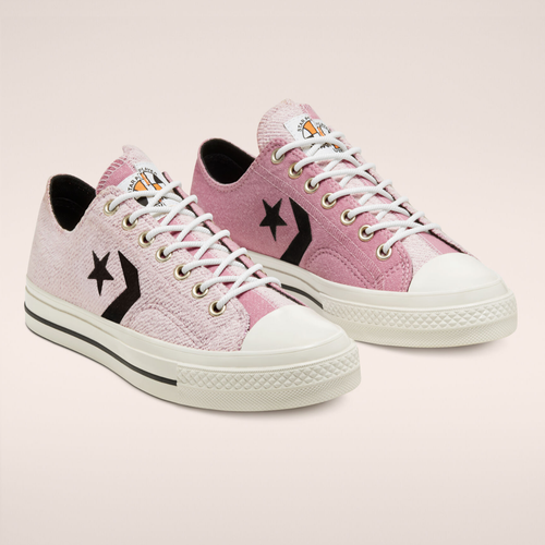 reverse terry star player low top