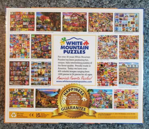 NEU White Mountain HALLOWEEN LECKEREIEN 1000 Stück Puzzle Kunst von Eduard - Bild 2 von 6