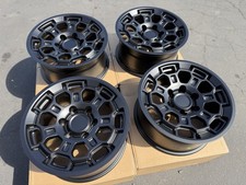 17x8 25 6x139.7 Matte Black Off Road Wheels Set Of 4 Fit Toyota Tacoma 4runner