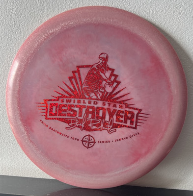 NEW Pink Innova Swirly Star Destroyer 168g 2017 Philo Tour Series Red Digi Foil